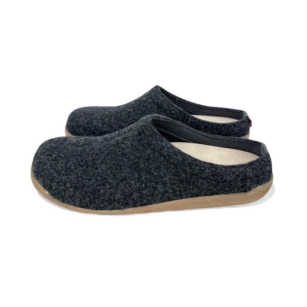 Sanita $149 Lodge Supportive Slide Unisex Wool Felt Slipper EU 40 Indoor Outdoor - Picture 7 of 13